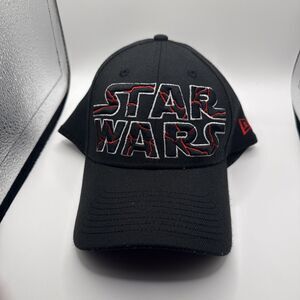 New Era 39thirty Star Wars Crackd Logo Kylo Ren Adjustable StrapBack Hat Cap